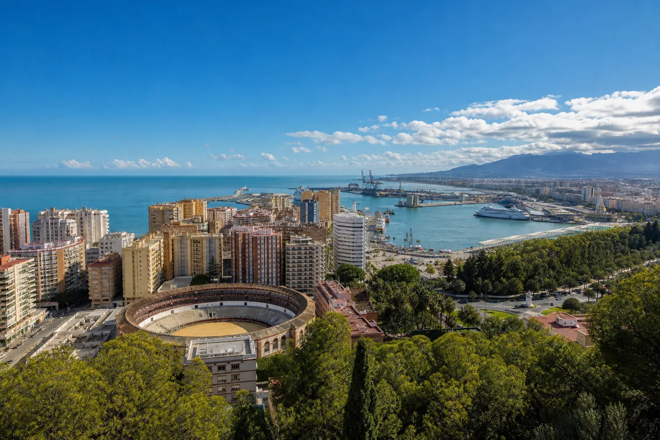 Southern Spain coast for a language trip week